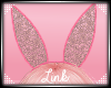 [L] Pink Lace Bunny Ears