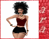 corset top red sexy