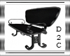 D2C-Blk & Silver Bench