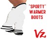 White Sporty Warmer Boot