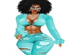 SWEET HEART TOP TEAL