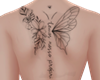 Butterfly back tatto