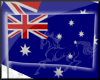 Australian flag animated