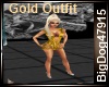 [BD] Gold Outfit