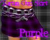 Tartan Gun Skirt Purple