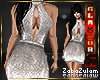 zZ Cocktail Dress Silver