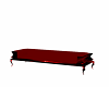 red coffin chair