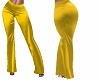 Yellow Satin Pants