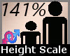 Height Scale 141% F