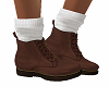 Girly Boots Brown