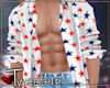 Patriotic Open Shirt