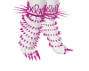 Pink Claw Spikey Heels