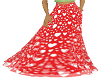 [A] latina skirt red n w