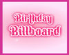 Birthday Billboard 2