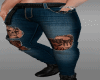 llzM Jeans Pants +Tattoo