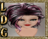 Pink & Black Kitty Hair