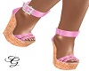 Pink Avery Wedges