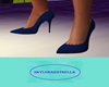 Christmas/NY Blue Shoes