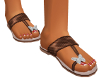 Ginnifer Copper Sandals 