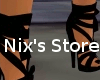 Nix's Black Ribbon Shoes