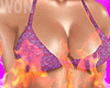 Floral Bikini Pink .T