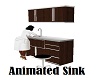 Animated clinic sink