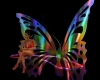 neon butterfly chair