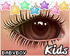 B| XO BIG Brown Eyes