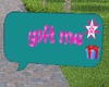 GIFT ME HEAD SIGN
