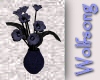 WS ~ Silent Blue Vase