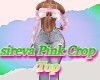 sireva Pink Crop Top