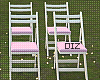 !!D Wedding Chairs Pink