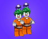 LEGO Joker Earrings