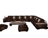 D* Brown Sectional Sofa