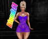 Valentine Dress Purple