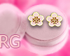 TyB Lux flower earrings