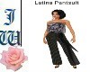 JW Latina Pantsuit Black
