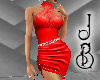 JB Short Red Dress