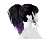 Dark ponytail