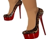 Red and Leopard Pumps
