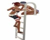 kissing pool ladder