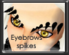 +vkz+ Eyebrows spikes