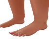 Feet-Pink Nails/Toe Ring