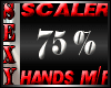 Sexy scaler 75% hands