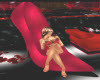 HOT RED STELLITO CHAIR