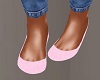 Soft Pink Flat Shoes