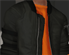 black orange jacket