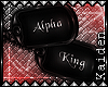 = Alpha King PVC tags