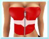 Red Zippered Corset