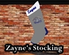 Zayne's stocking